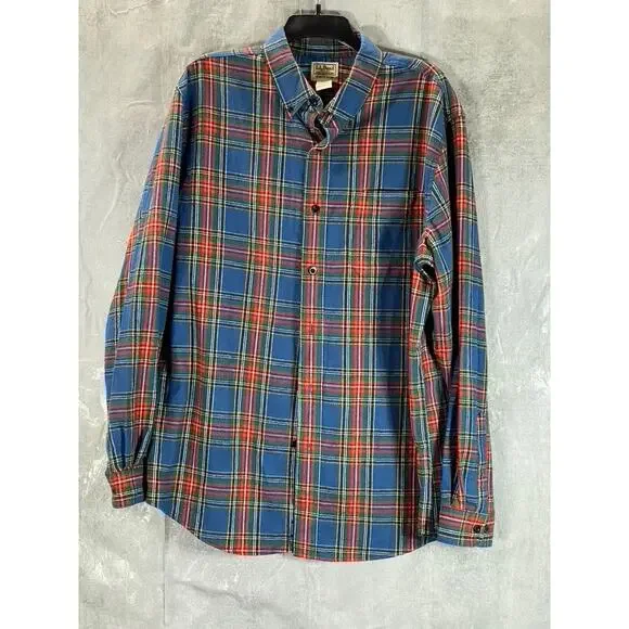 slim fit dress slacks L.L.Bean Mens 1912 Field Flannel Slightly Fitted Plaid Shirt – Out&Back  Outdoor main image 1